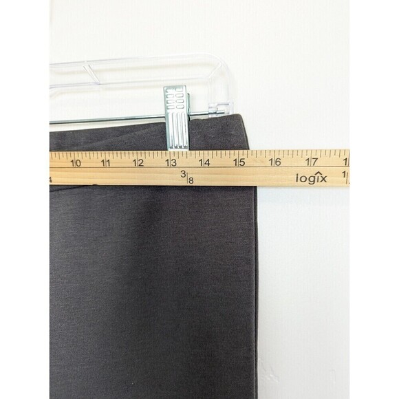 Alice Olivia Ponte Pants Gray Snap Ankle Size Medium - Picture 10 of 12
